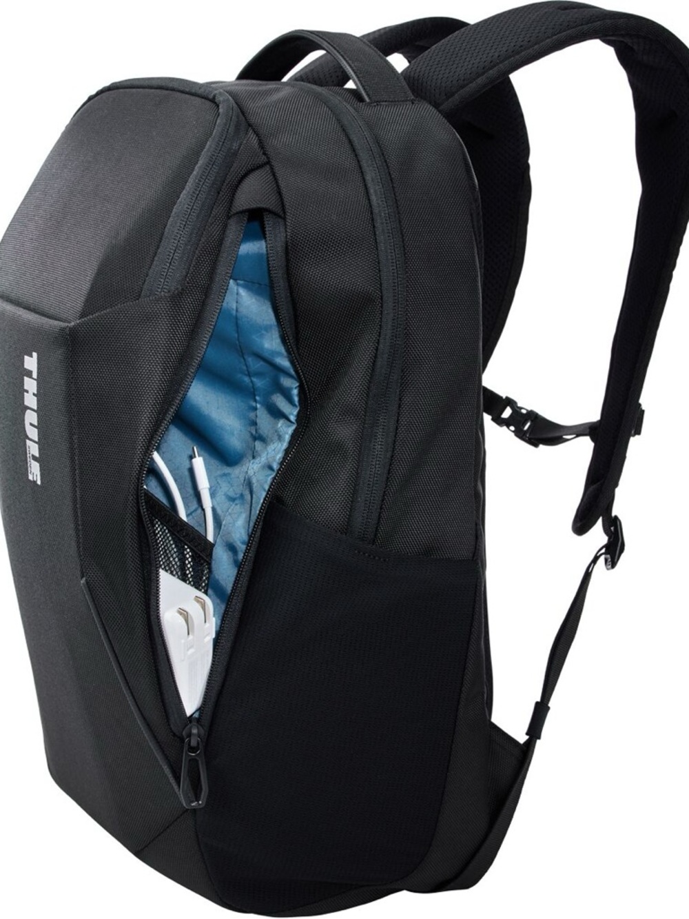 NWT Thule Black Men's Women’s Everyday Tech Laptop Travel Accent Backpack 23L - Picture 10 of 11